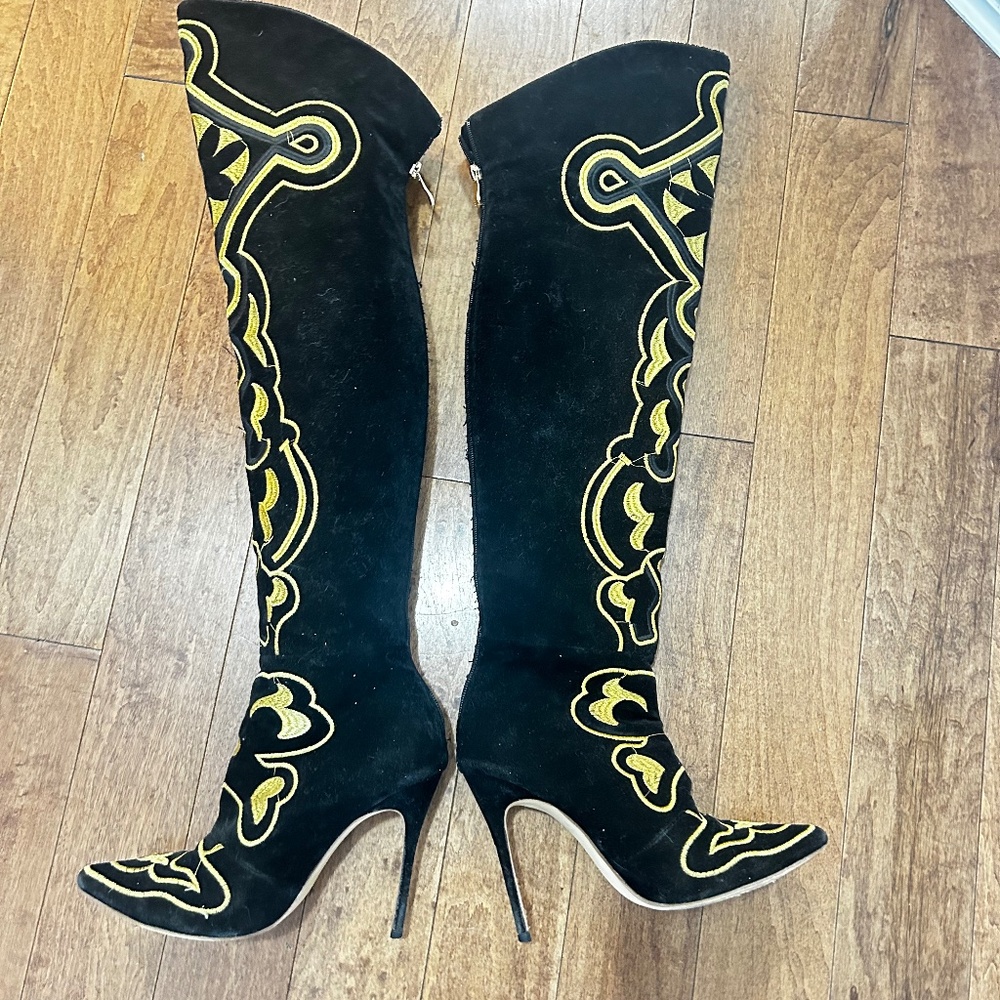 Over the knee boots